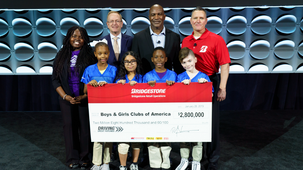 Boys and Girls clubs of America Bridgestone Retail Operations